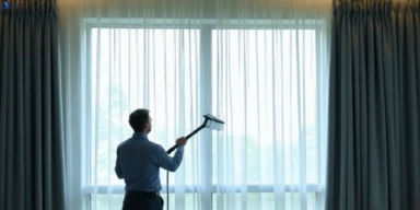 Commercial curtain steam cleaning service queens-park-nsw hotels offices